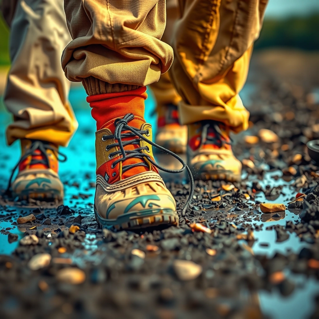 Supplies - how to clean muddy shoes