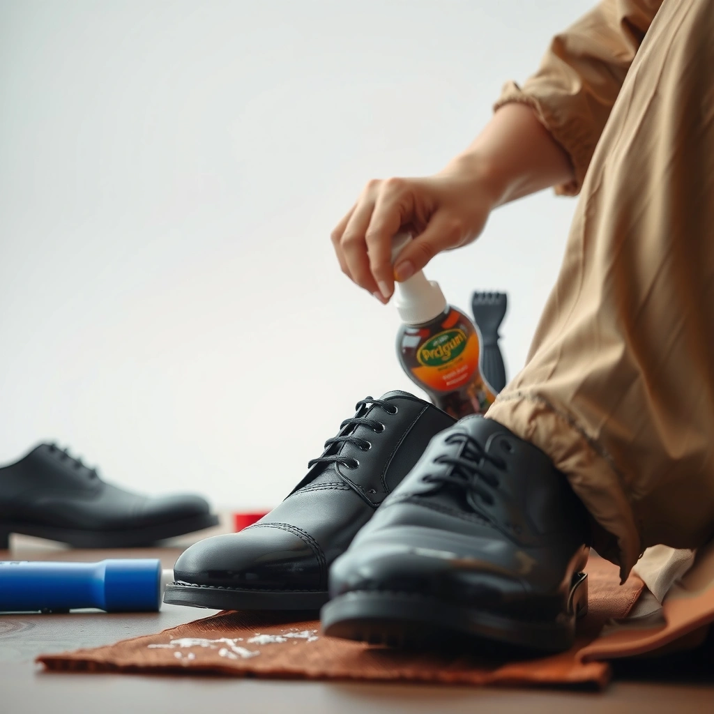 Supplies - how to remove stains from leather shoes