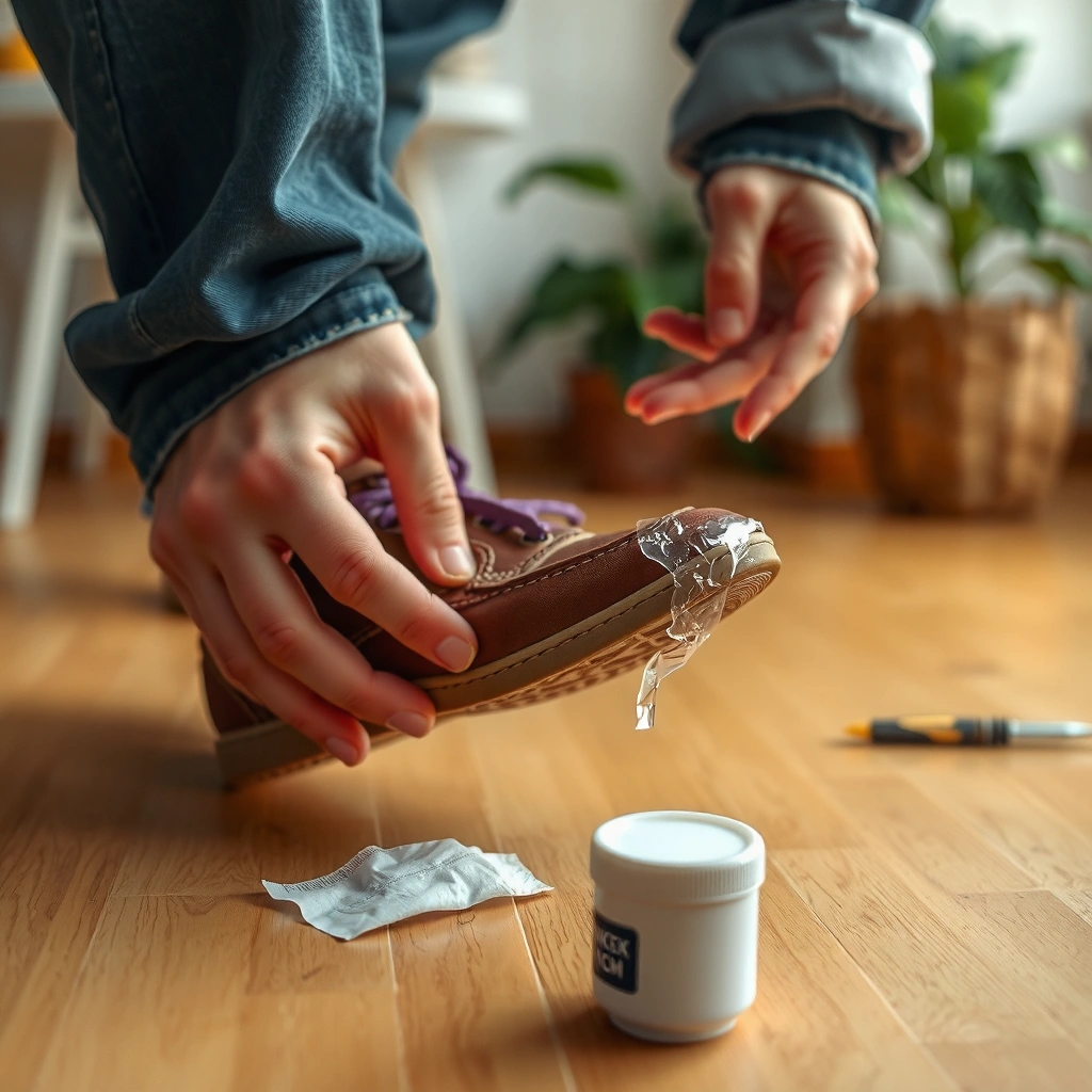 Supplies - how to remove gum from shoe bottom
