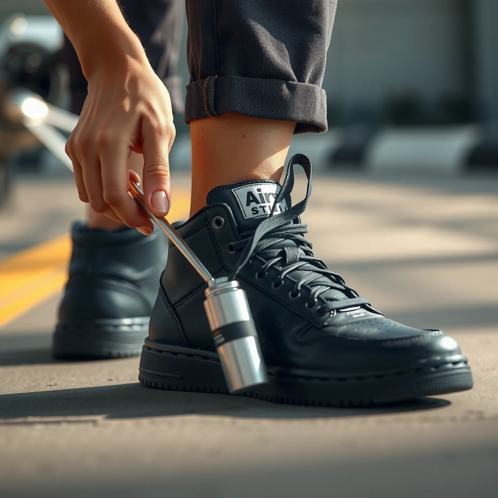 Supplies - how to remove tarmac from shoes