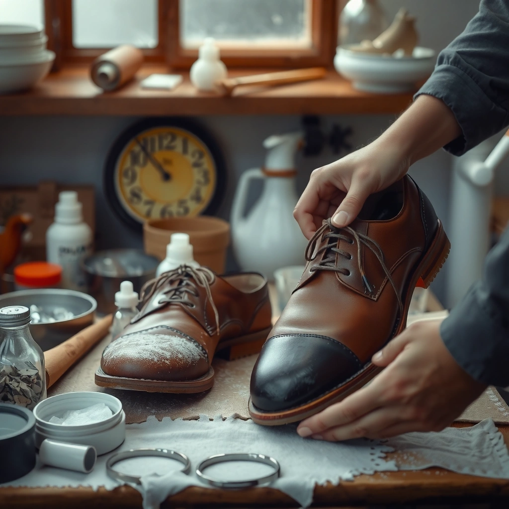 Supplies Safety Prep - how to remove mold from shoes leather