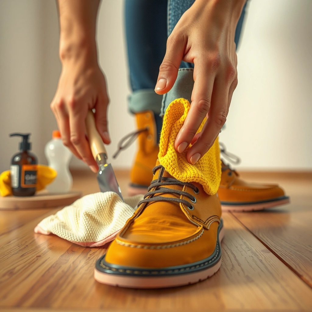 Yellow Stains - how to remove yellow stains from shoes